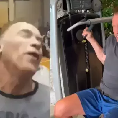 Arnold Schwarzenegger montre ce qu'il faisait 3 jours après avoir été agressé