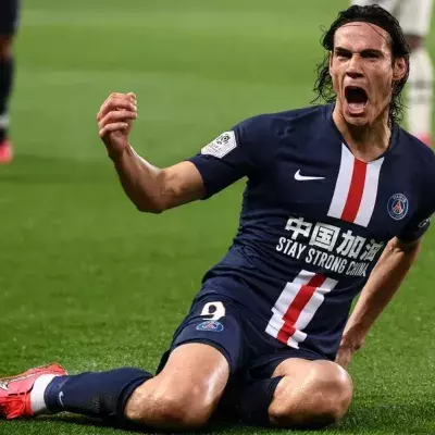 Edinson Cavani entraînement insolite