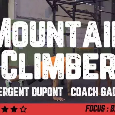 Le mountain climber mêle cardio et musculation 