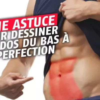 Une super astuce pour que vos abdos du bas soient encore plus dessinés