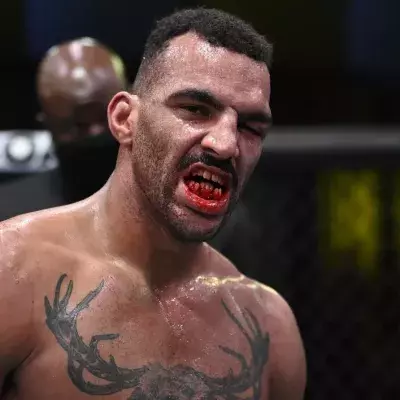 Devin Clark après son combat face à Ion Cutelaba lors de l'UFC Vegas 37. 