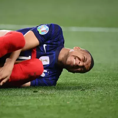 Mbappé France blessure