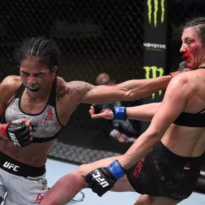 Montana De la Rosa défigurée après son combat contre Mayra Bueno SIlva
