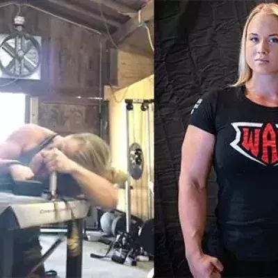 Sarah Backman bras de fer