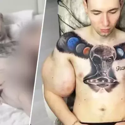 Synthol Kid : le russe dopé à l'huile musculaire, fait désormais du porno