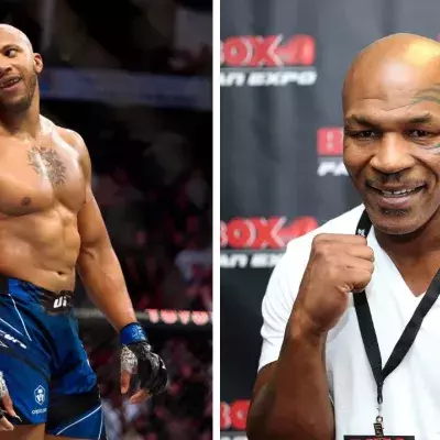 Ciryl Gane et Mike Tyson. 