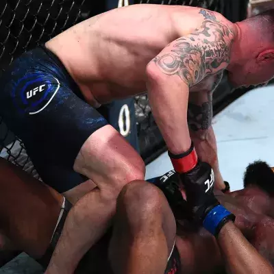 Colby Covington massacre Tyron Woodley et claque le TKO