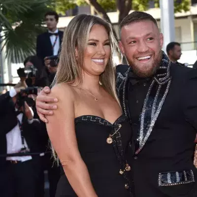 Conor McGregor en compagnie de sa femme Dee Devlin. 