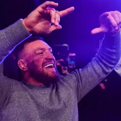 Conor McGregor, ici lors du Bellator 275, est actuellement à Cannes; 