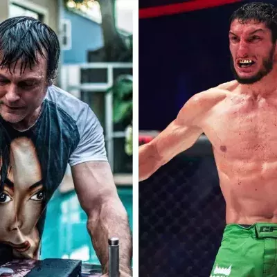 Devon Larratt a affronté plusieurs combattants au bras de fer, avant de passer au MMA. 