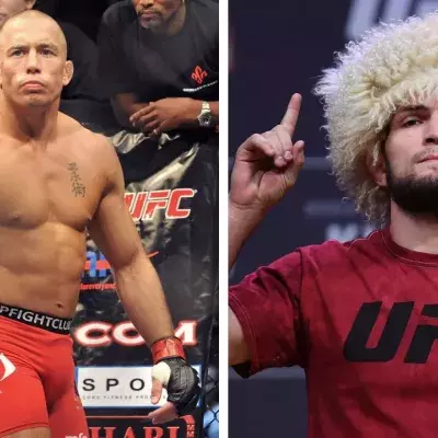 Georges St-Pierre et Khabib ne se sont jamais affrontés malgré l'attente autour de leur combat. 