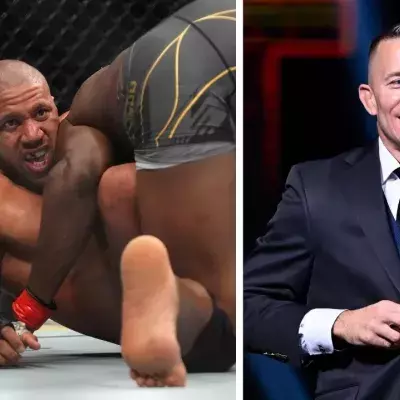 Georges St-Pierre a eu quelques mots à l'attention de Ciryl Gane après l'UFC 270. 