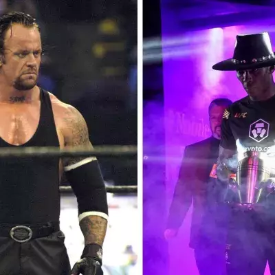 Israel Adesanya a imité l'entrée de l'Undertaker avant son combat face à Jared Cannonier à l'UFC 276. 
