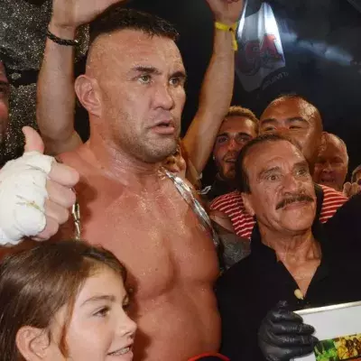 Jérôme Le Banner a triomphé d'Ivan Vicic au MMA GP. 