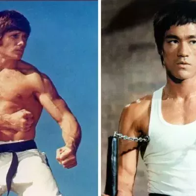 Joe Lewis et Bruce Lee ont tourné ensemble à l'entrainement. 