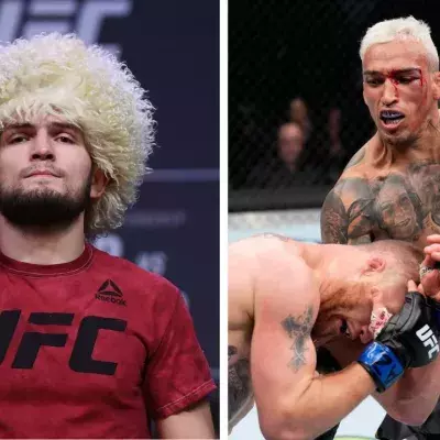 Khabib Nurmagomedov n'est pas impressionné par le niveau de Charles Oliveira. 