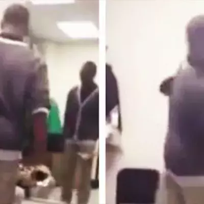 la brute du lycée s'attaque à la mauvaise personne et se prend un gros KO