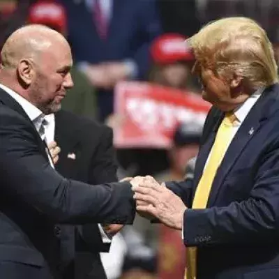 Le Président de l'UFC soutient corps et âme Donald Trump