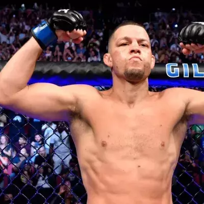 Nate Diaz s'en est pris à un journaliste du Full Send Podcast dans les coulisses de l'UFC 276. 