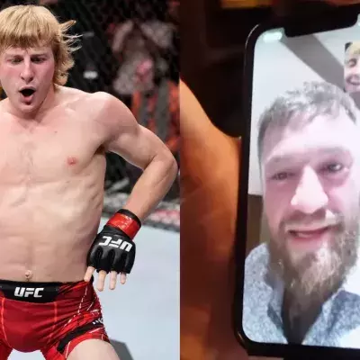 Paddy Pimblett et Conor McGregor 