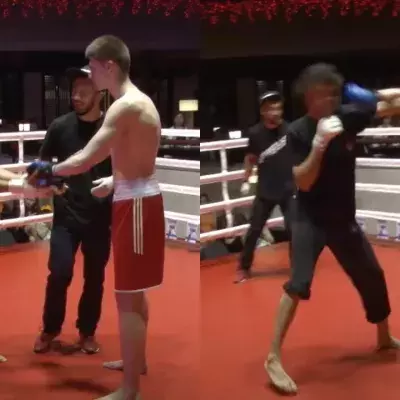 Pratiquant de Wing Chun/Boxeur