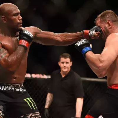 Quinton "Rampage" Jackson à l'UFC. 