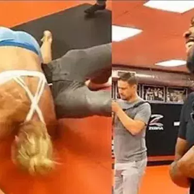 Steve-O de Jackass s'essaye au MMA et se fait détruire par Jon Jones et une combattante