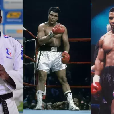 Teddy Riner/Mohamed Ali/Mike Tyson