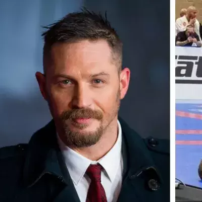 Tom Hardy est ceinture bleue de jiu jitsu brésilien. 