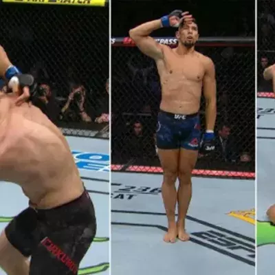 UFC 235 : Johnny Walker met KO Misha Cirkunov en 36 secondes, puis se blesse en célébrant sa victoire !