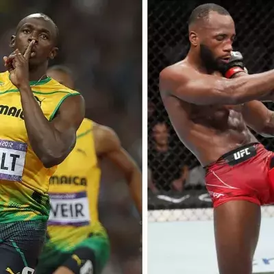 Usain Bolt a encouragé Leon Edwards, natif de la Jamaïque, avant son combat contre Kamaru Usman 