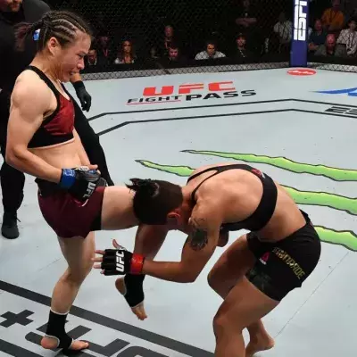 Weili Zhang met KO Jessica Andrade et devient la première chinoise championne de l'UFC