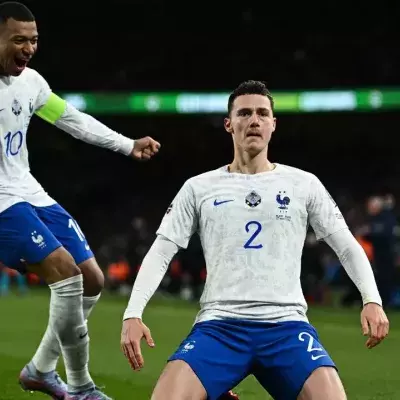 Benjamin Pavard a offert la victoire aux Bleus face à l'Irlande. 