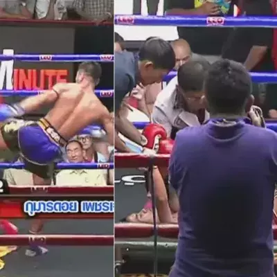 Phetsupan Por Daorungruang mis KO par Kumandoi Phetjaroenvit en muay thai