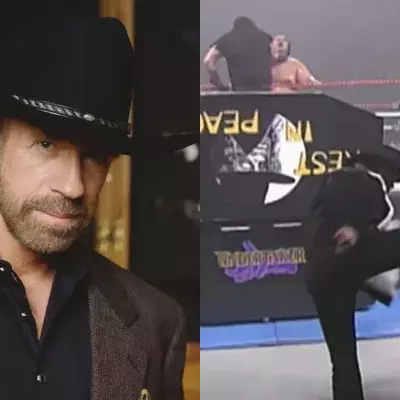 Chuck Norris met KO Jeff Jarrett
