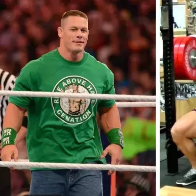 En marge de sa carrière de catcheur, John Cena est un grand adepte de la musculation. 