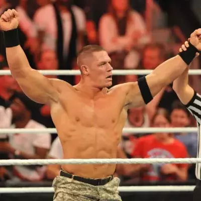 John Cena lors de Raw, show de la WWE. 