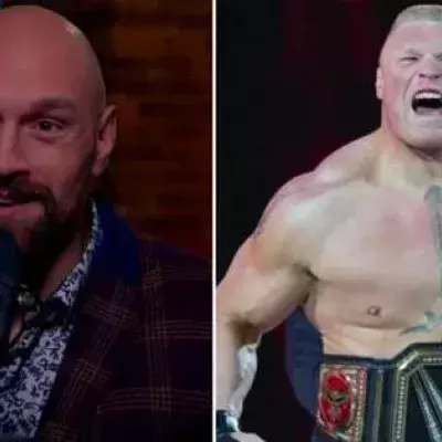 Tyson Fury & Brock Lesnar