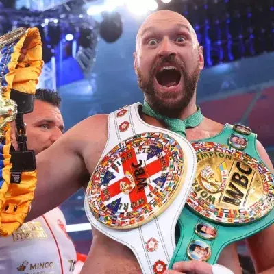 Tyson Fury a dévoilé qui'il voulait mettre KO Drew McIntyre. 