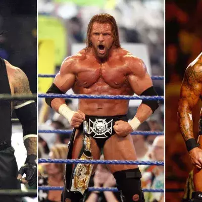 The Undertaker, Triple H et Randy Orton. 