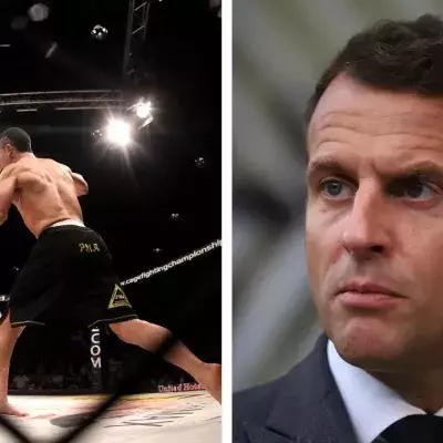 Emmanuel Macron a été ciblé par un combattant lors d'un gala de MMA. 