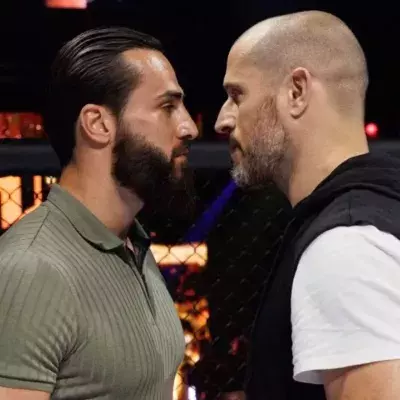 IbraTV et GregMMA lors de l'Hexagone MMA. 