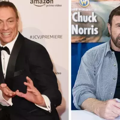 Jean-Claude Van Damme a partagé une séance d'entrainement avec Chuck Norris 