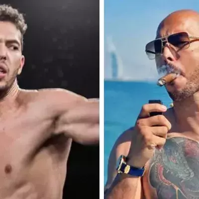 Andrew Tate est devenu influenceur après sa carrière dans le kickboxing. 
