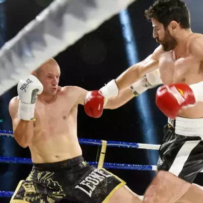 Cyril Benzaquen en plein combat