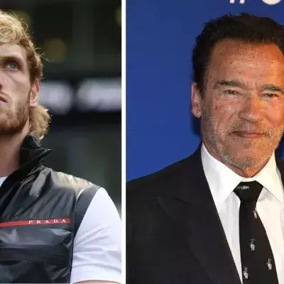 Logan Paul et Arnold Schwarzenegger. 