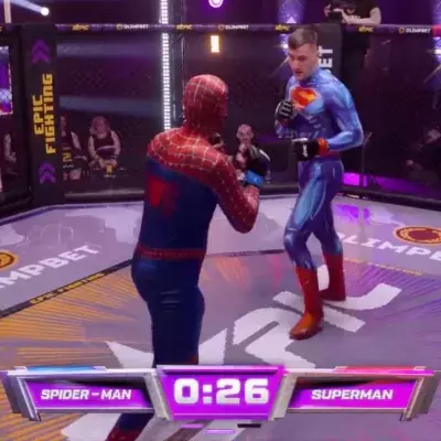 Spider Man vs Superman