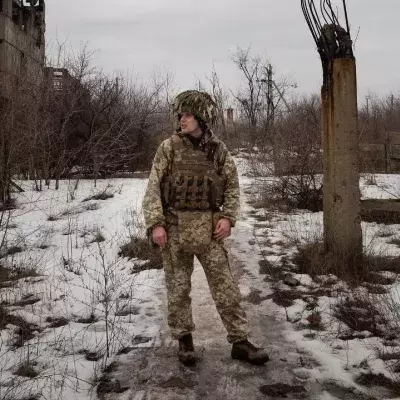 Yuriy Bezus a voulu défendre son pays face à l'invasion russe. 