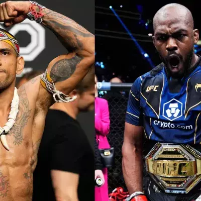 Alex Pereira et Jon Jones
