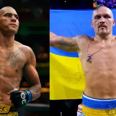 Alex Pereira et Oleksandr Usyk